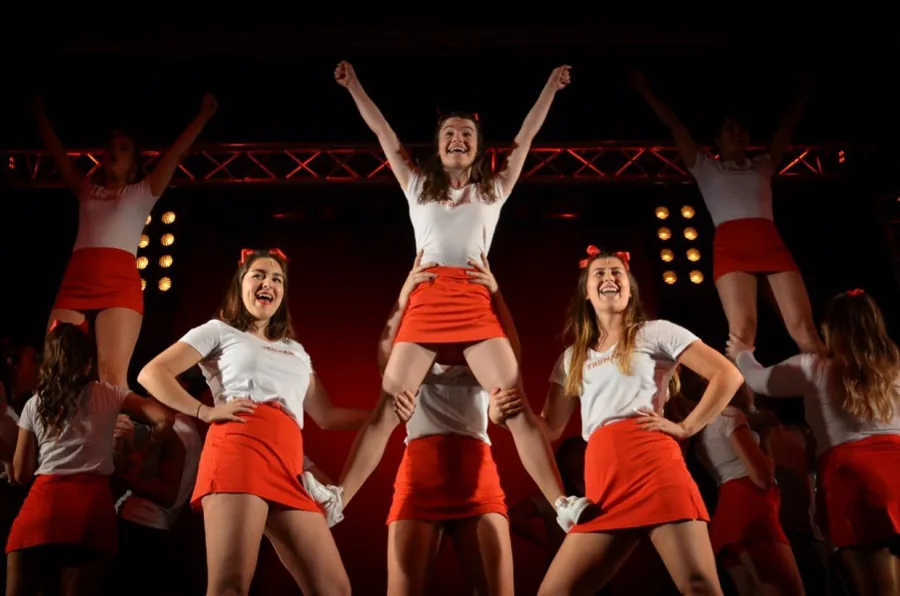 Bring It On, Lighting Design (Co-design), University of Birmingham, 2019 production image by Ben Sassoon and Nick Thomas