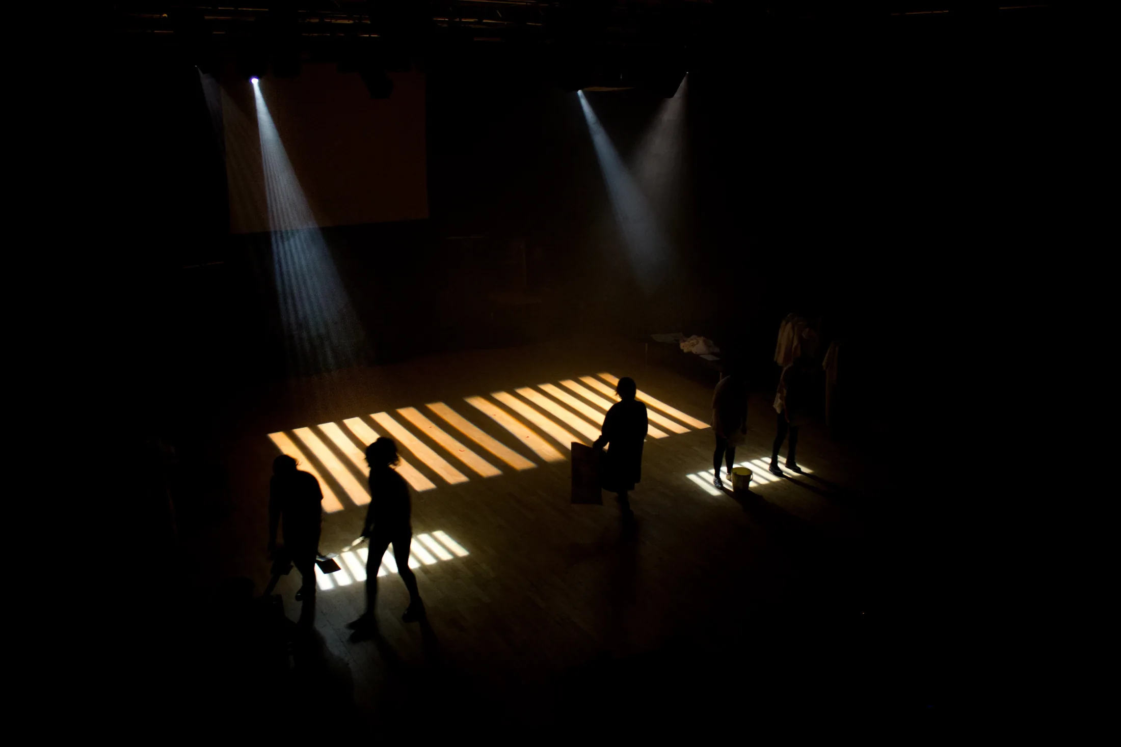Fear and Misery of the Third Reich, Lighting and Video design, 2016 production still 5 by Ben Sassoon