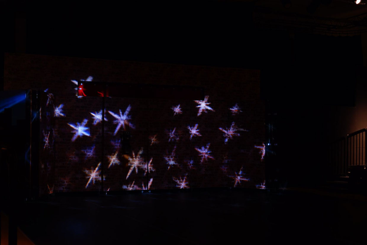 Guys and Dolls, Lighting Design, 2014 production still 1 by Ben Sassoon
