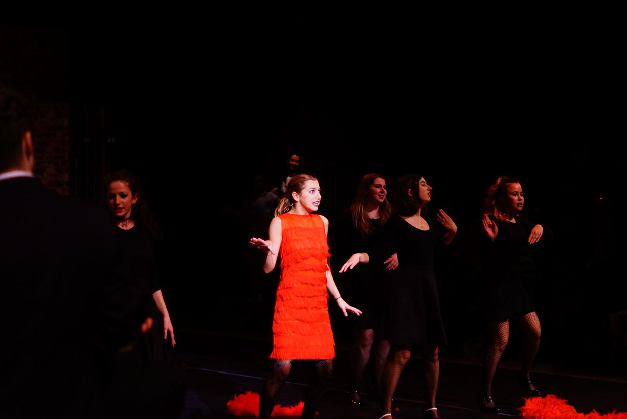 Guys and Dolls, Lighting Design, 2014 production still 4 by Ben Sassoon