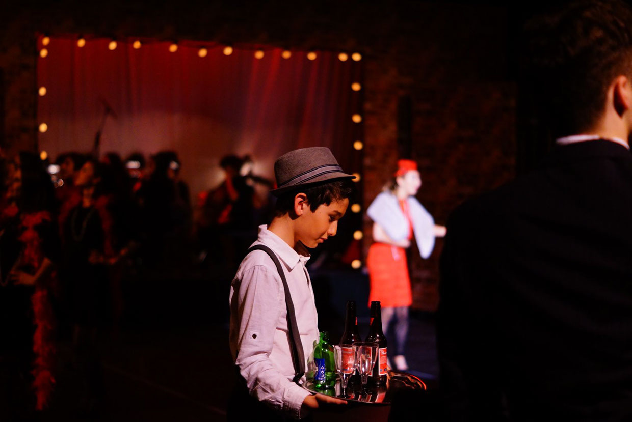 Guys and Dolls, Lighting Design, 2014 production still 7 by Ben Sassoon