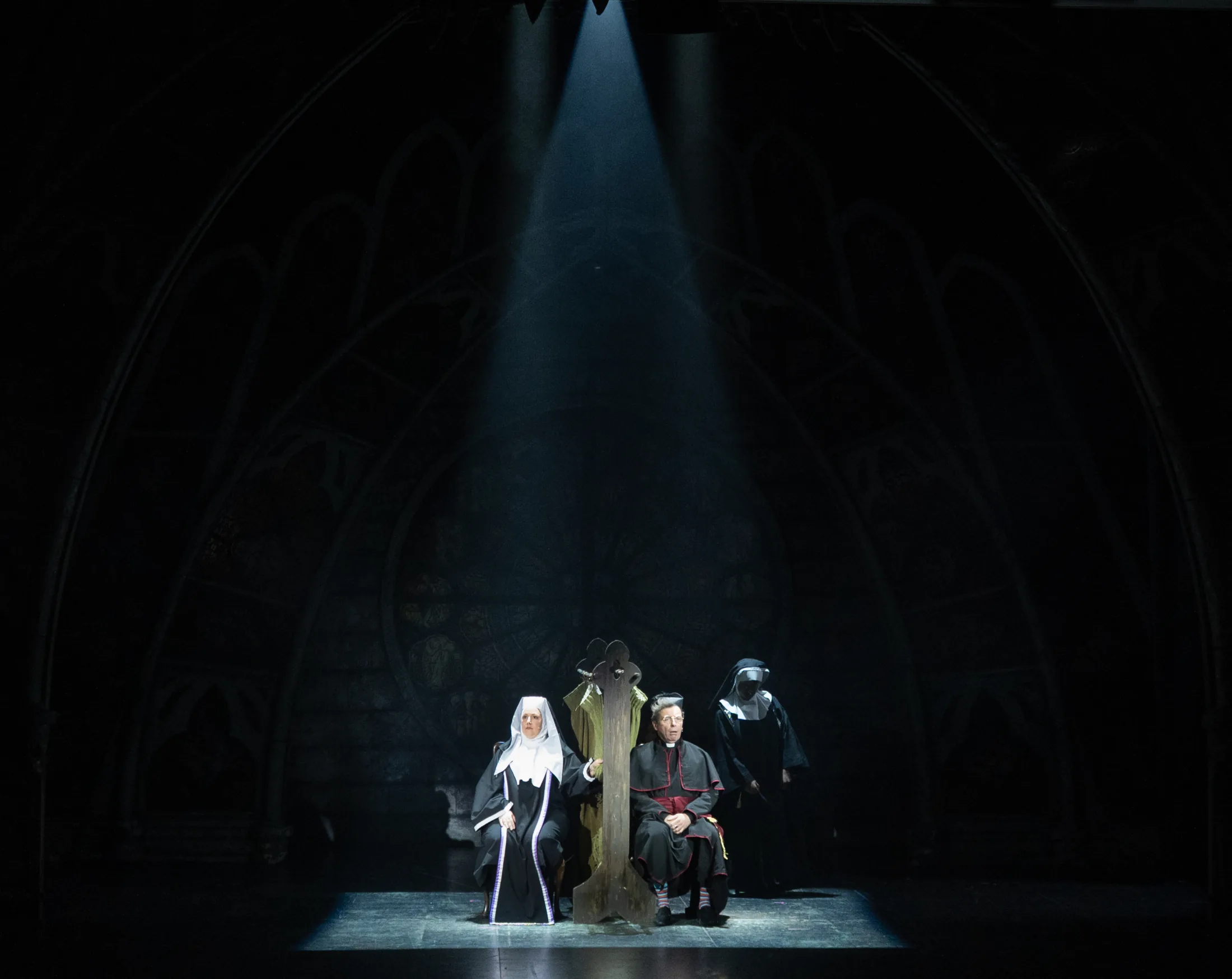 Sister Act, Lighting Design, John McIntosh Arts Centre, Apr 2026 production still 6 by Ben Sassoon