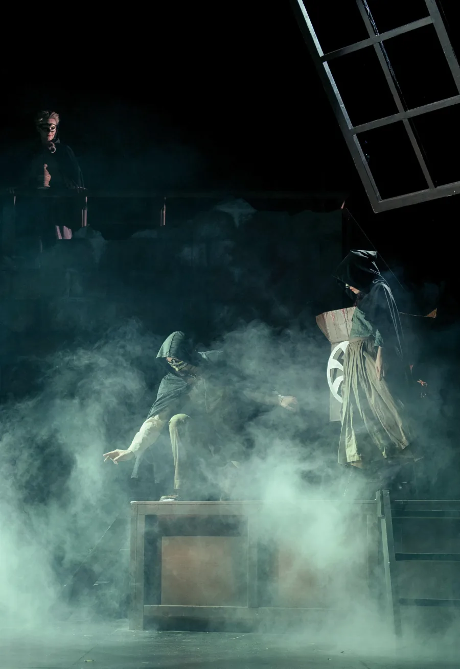 Sweeney Todd, Lighting Design, John McIntosh Arts Centre, Feb 2025 production image by Ben Sassoon
