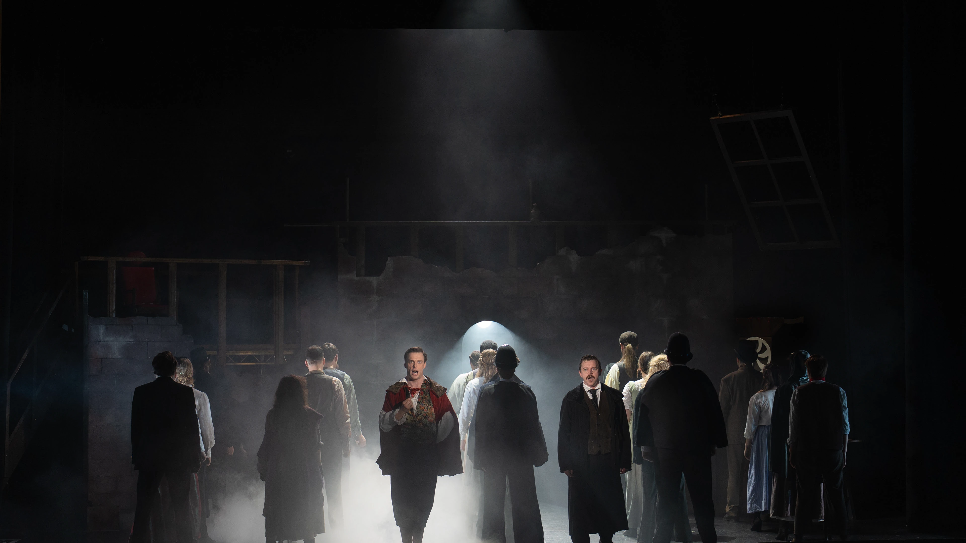 Sweeney Todd, Lighting Design, John McIntosh Arts Centre, Feb 2025 production still 1 by Ben Sassoon