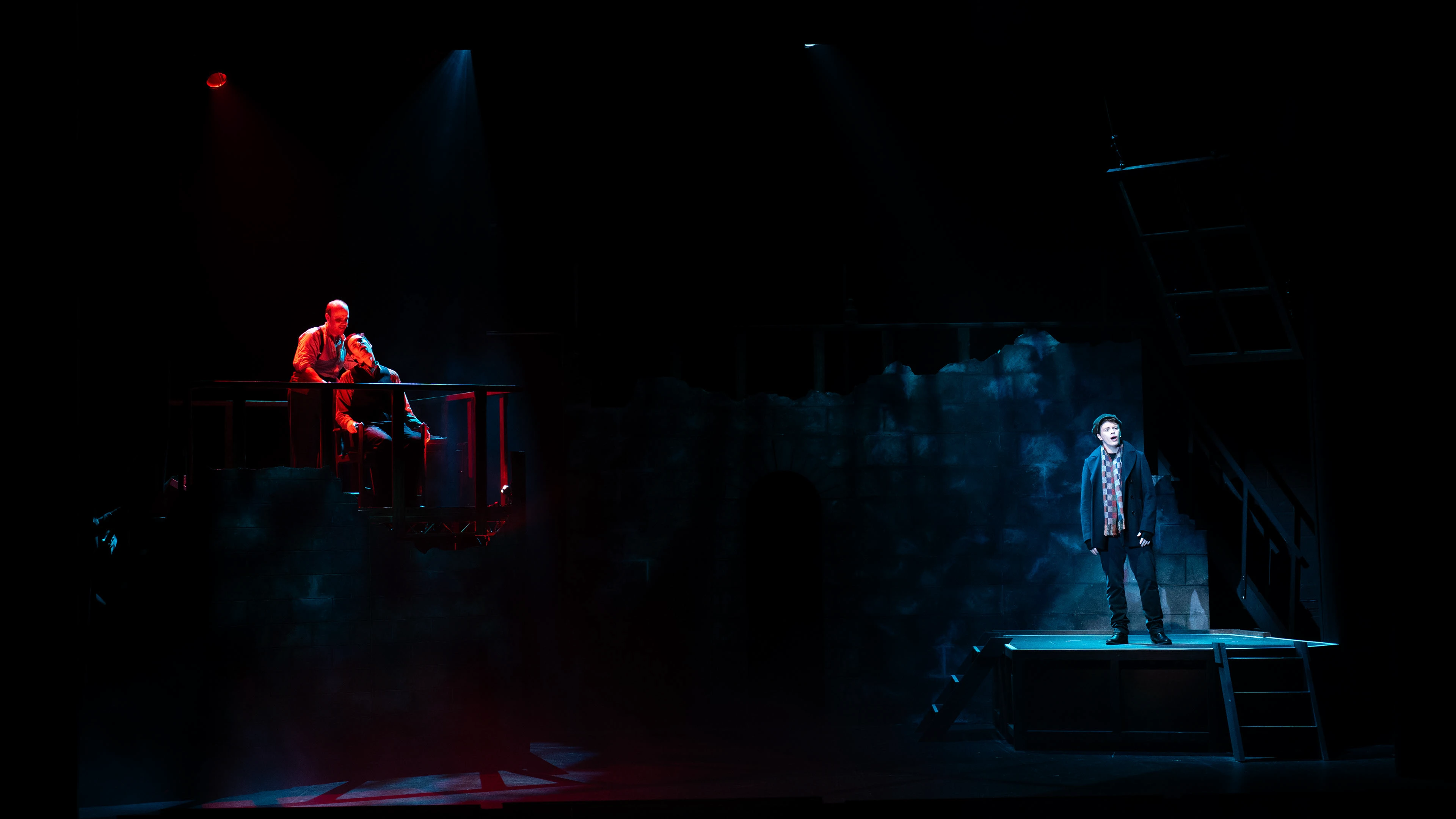 Sweeney Todd, Lighting Design, John McIntosh Arts Centre, Feb 2025 production still 3 by Ben Sassoon