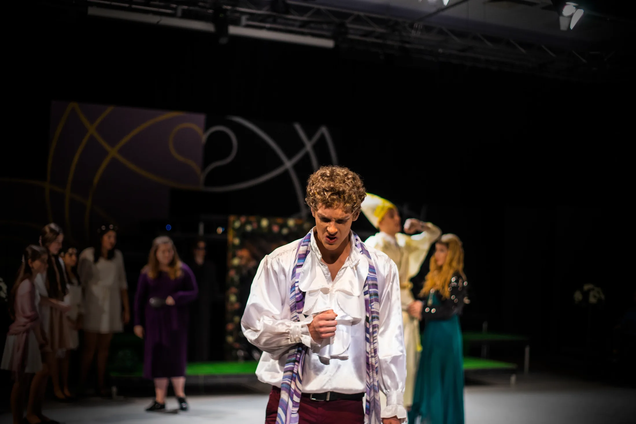 Twelfth Night, Lighting Design, 2017 production still 5 by Ben Sassoon